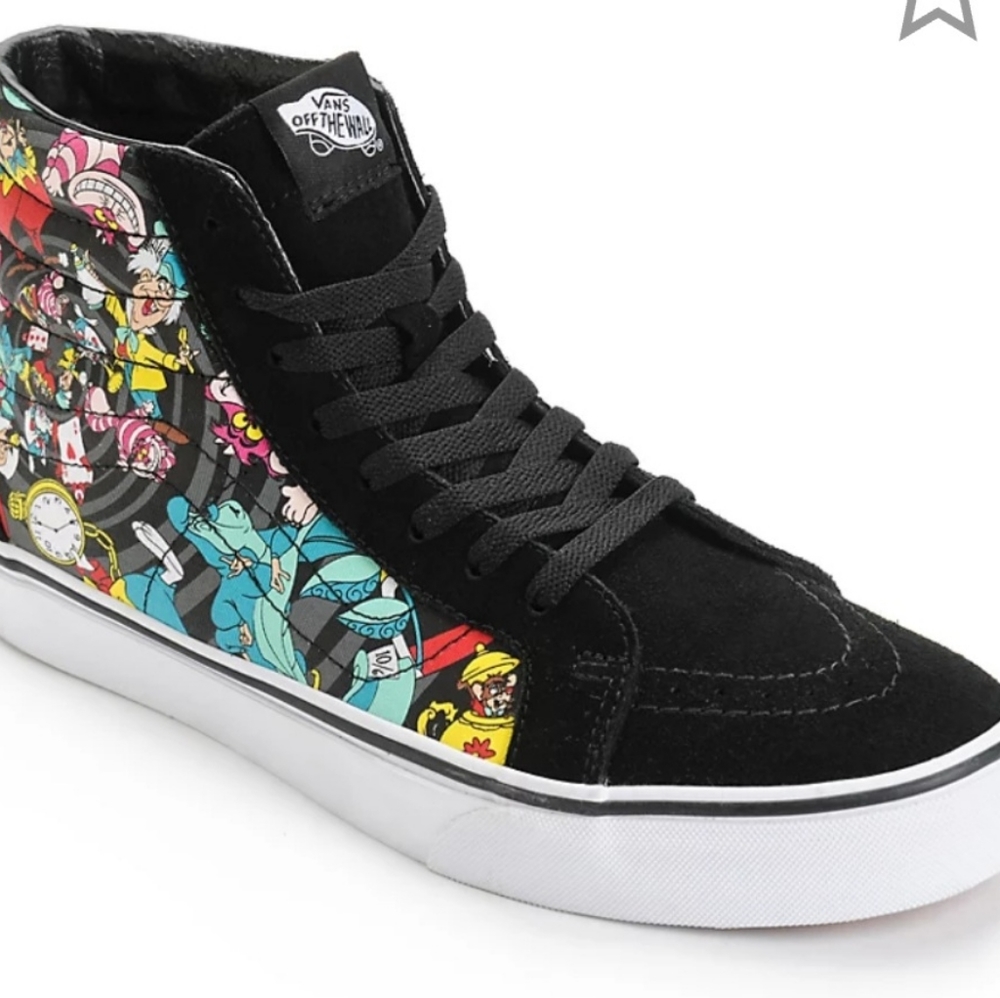 VANS SK8 HI Alice and Wonderland
